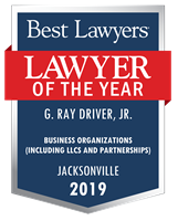 Lawyer of the Year Badge - 2019 - Business Organizations (including LLCs and Partnerships)