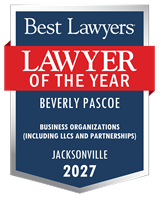 Lawyer of the Year Badge - 2027 - Business Organizations (including LLCs and Partnerships)