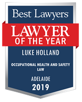 Lawyer of the Year Badge - 2019 - Occupational Health and Safety Law