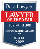 Lawyer of the Year Badge - 2022 - Occupational Health and Safety Law