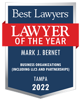 Lawyer of the Year Badge - 2022 - Business Organizations (including LLCs and Partnerships)