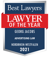 Lawyer of the Year Badge - 2021 - Advertising Law