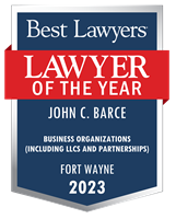 Lawyer of the Year Badge - 2023 - Business Organizations (including LLCs and Partnerships)