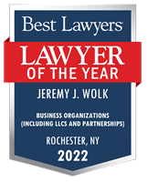 Lawyer of the Year Badge - 2022 - Business Organizations (including LLCs and Partnerships)