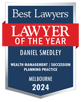 Lawyer of the Year Badge - 2024 - Wealth Management / Succession Planning Practice