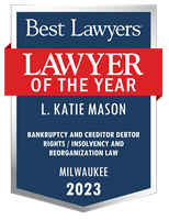Lawyer of the Year Badge - 2023 - Bankruptcy and Creditor Debtor Rights / Insolvency and Reorganization Law