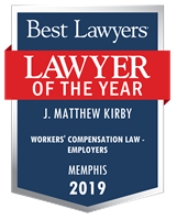 Lawyer of the Year Badge - 2019 - Workers' Compensation Law - Employers