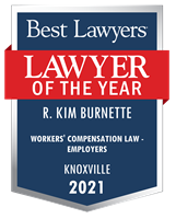 Lawyer of the Year Badge - 2021 - Workers' Compensation Law - Employers