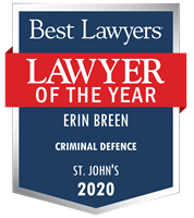 Lawyer of the Year Badge - 2020 - Criminal Defence