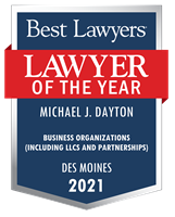 Lawyer of the Year Badge - 2021 - Business Organizations (including LLCs and Partnerships)