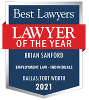 Lawyer of the Year Badge - 2021 - Employment Law - Individuals