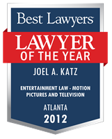 Lawyer of the Year Badge - 2012 - Entertainment Law - Motion Pictures and Television