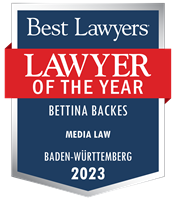 Lawyer of the Year Badge - 2023 - Media Law