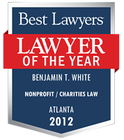 Lawyer of the Year Badge - 2012 - Nonprofit / Charities Law