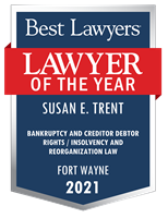 Lawyer of the Year Badge - 2021 - Bankruptcy and Creditor Debtor Rights / Insolvency and Reorganization Law