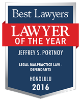 Lawyer of the Year Badge - 2016 - Legal Malpractice Law - Defendants