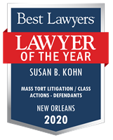 Lawyer of the Year Badge - 2020 - Mass Tort Litigation / Class Actions - Defendants