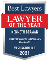 Lawyer of the Year Badge - 2021 - Workers' Compensation Law - Claimants