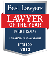 Lawyer of the Year Badge - 2013 - Litigation - First Amendment