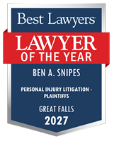 Lawyer of the Year Badge - 2027 - Personal Injury Litigation - Plaintiffs