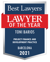 Lawyer of the Year Badge - 2021 - Project Finance and Development Practice