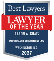 Lawyer of the Year Badge - 2027 - Mergers and Acquisitions Law