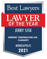 Lawyer of the Year Badge - 2021 - Workers' Compensation Law - Claimants