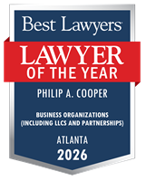 Lawyer of the Year Badge - 2026 - Business Organizations (including LLCs and Partnerships)