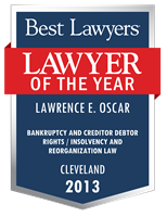 Lawyer of the Year Badge - 2013 - Bankruptcy and Creditor Debtor Rights / Insolvency and Reorganization Law