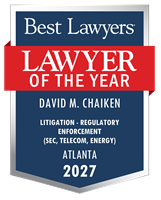 Lawyer of the Year Badge - 2027 - Litigation - Regulatory Enforcement (SEC, Telecom, Energy)