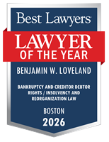 Lawyer of the Year Badge - 2026 - Bankruptcy and Creditor Debtor Rights / Insolvency and Reorganization Law