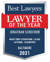 Lawyer of the Year Badge - 2021 - Mass Tort Litigation / Class Actions - Plaintiffs