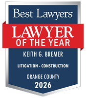 Lawyer of the Year Badge - 2026 - Litigation - Construction