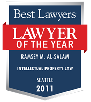 Lawyer of the Year Badge - 2011 - Intellectual Property Law