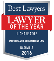 Lawyer of the Year Badge - 2016 - Mergers and Acquisitions Law