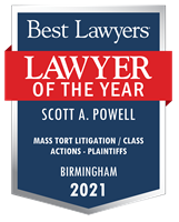 Lawyer of the Year Badge - 2021 - Mass Tort Litigation / Class Actions - Plaintiffs