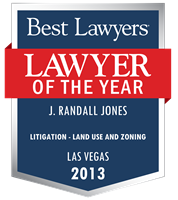 Lawyer of the Year Badge - 2013 - Litigation - Land Use and Zoning