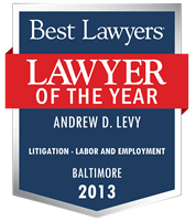 Lawyer of the Year Badge - 2013 - Litigation - Labor and Employment