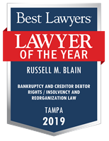 Lawyer of the Year Badge - 2019 - Bankruptcy and Creditor Debtor Rights / Insolvency and Reorganization Law