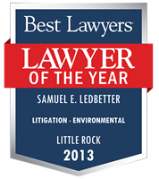 Lawyer of the Year Badge - 2013 - Litigation - Environmental