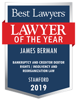 Lawyer of the Year Badge - 2019 - Bankruptcy and Creditor Debtor Rights / Insolvency and Reorganization Law