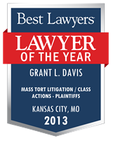 Lawyer of the Year Badge - 2013 - Mass Tort Litigation / Class Actions - Plaintiffs