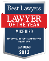 Lawyer of the Year Badge - 2013 - Leveraged Buyouts and Private Equity Law