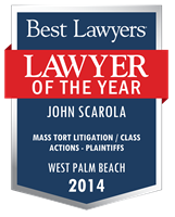 Lawyer of the Year Badge - 2014 - Mass Tort Litigation / Class Actions - Plaintiffs
