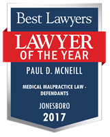 Lawyer of the Year Badge - 2017 - Medical Malpractice Law - Defendants