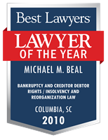 Lawyer of the Year Badge - 2010 - Bankruptcy and Creditor Debtor Rights / Insolvency and Reorganization Law