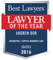 Lawyer of the Year Badge - 2016 - Securities / Capital Markets Law