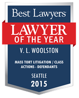 Lawyer of the Year Badge - 2015 - Mass Tort Litigation / Class Actions - Defendants