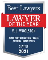 Lawyer of the Year Badge - 2021 - Mass Tort Litigation / Class Actions - Defendants