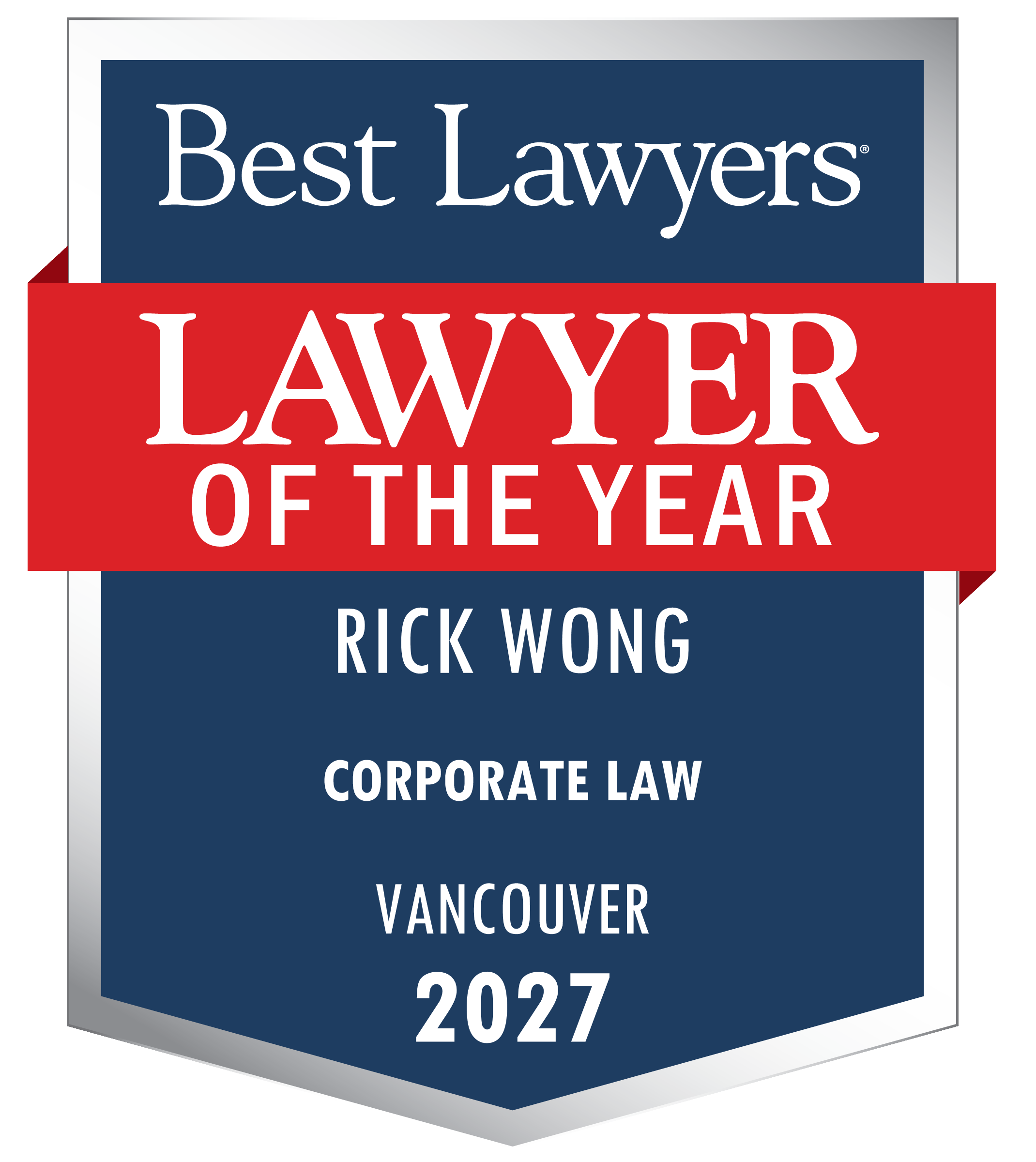 Best Lawyers - "Lawyer of the Year" Contemporary Logo